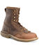Image #1 - Double H Men's 8" Western Work Boots - Composite Toe, Medium Brown, hi-res