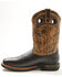Image #3 - Laredo Men's Alloy Performance Western Boots - Broad Square Toe, Black, hi-res