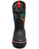 Image #4 - Bogs Girls' Classic II Rainbow Stars Waterproof Boots - Round Toe, Black, hi-res
