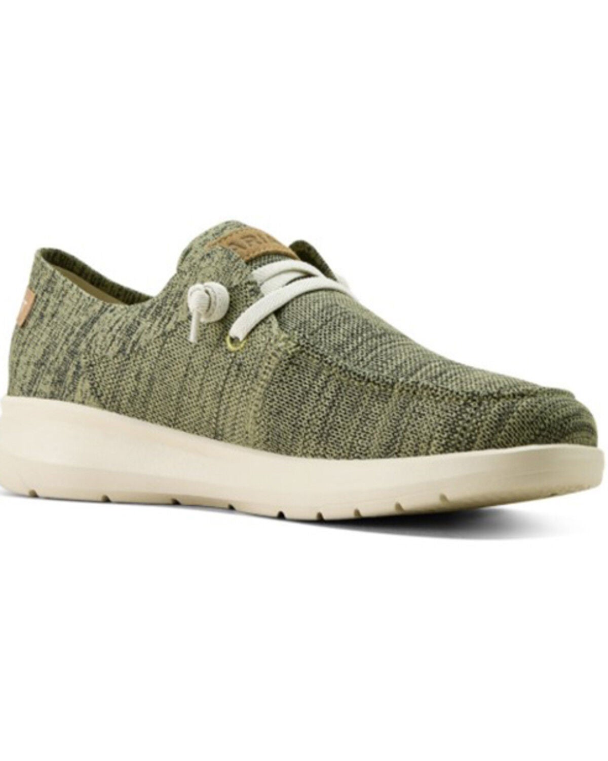 Image #1 - Ariat Men's Hilo Casual Shoes - Moc Toe, Olive, hi-res
