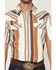 Image #3 - Gibson Trading Co Men's Retro Stripes Short Sleeve Snap Western Shirt -Tall, Rust Copper, hi-res