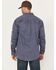 Image #4 - Ariat Men's FR Rodeo Logo Long Sleeve Button-Down Work Shirt, Navy, hi-res