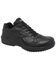 Ad Tec Men's Athletic Black Uniform Work Shoes - Round Toe, Black, hi-res