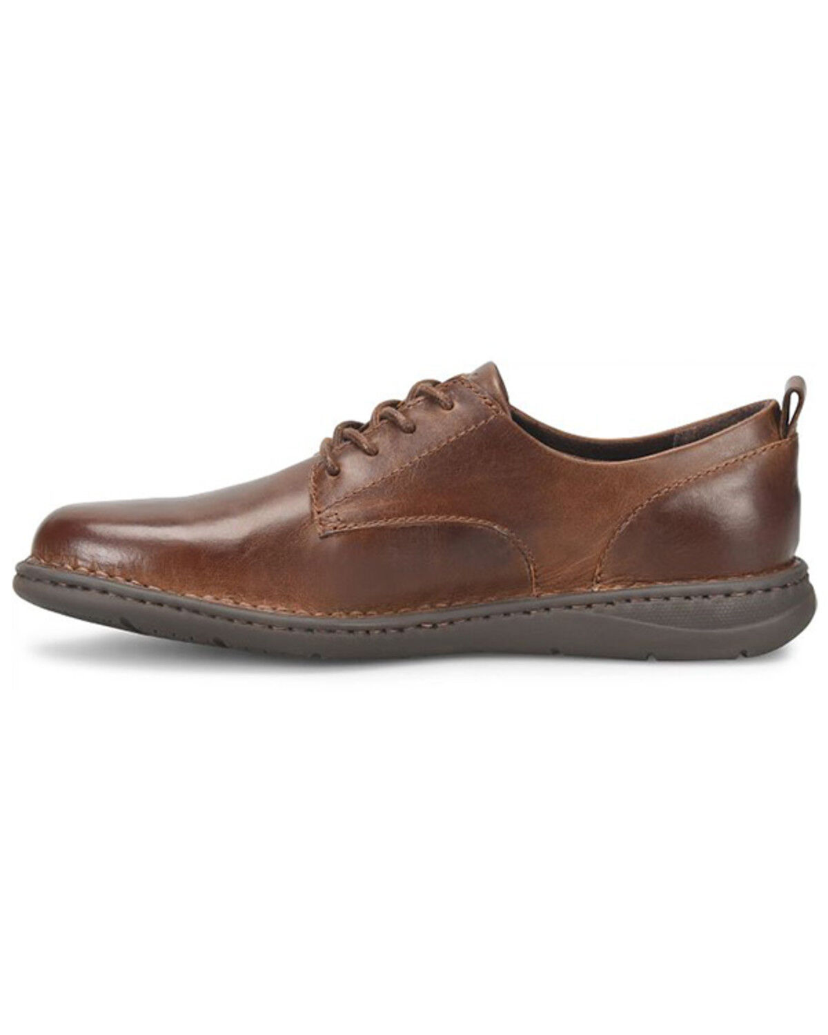 Image #3 - Born Men's Todd Casual Shoes, Dark Brown, hi-res