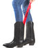 Boot Barn® 18" Curved Boot Horn, Red, hi-res
