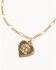 Image #2 - Shyanne Women's Charm Dangle Bracelet Set - 4 Piece, Gold, hi-res
