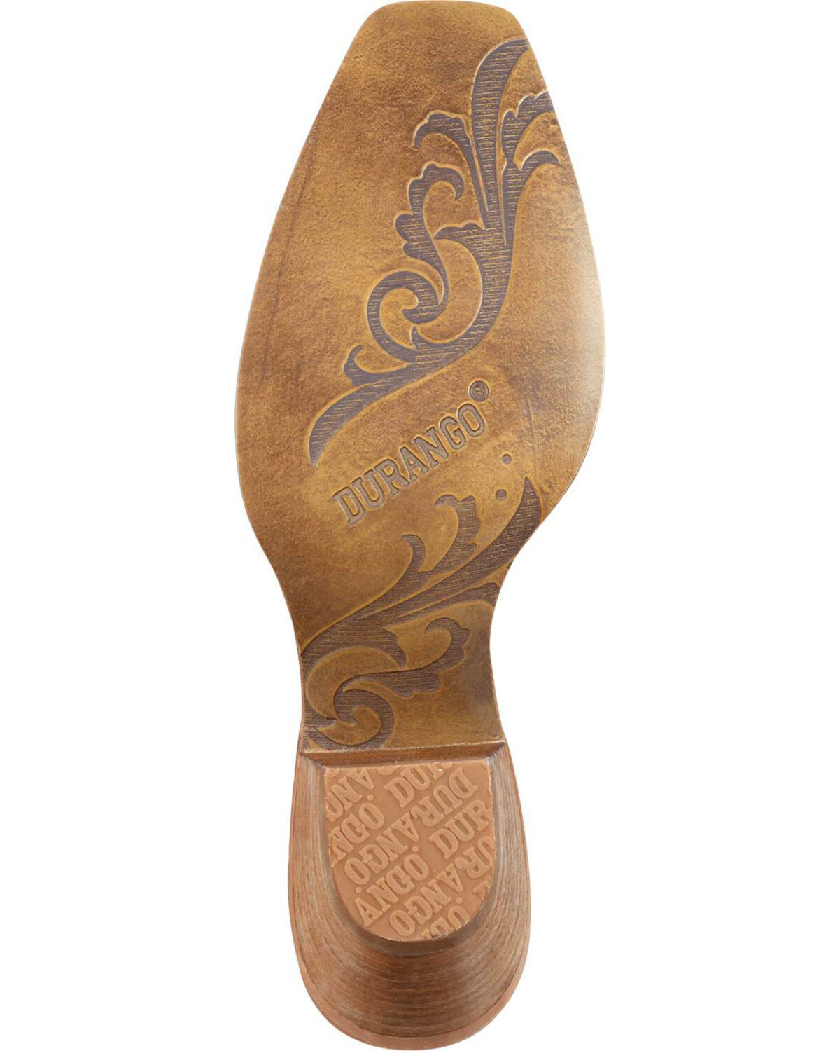 Image #3 - Durango Women's Crush Flag Accessory Western Boots, Brown, hi-res