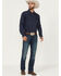Image #1 - RANK 45® Men's Coyote Dark Wash Slim Straight Durable Stretch Denim Jeans, Dark Wash, hi-res
