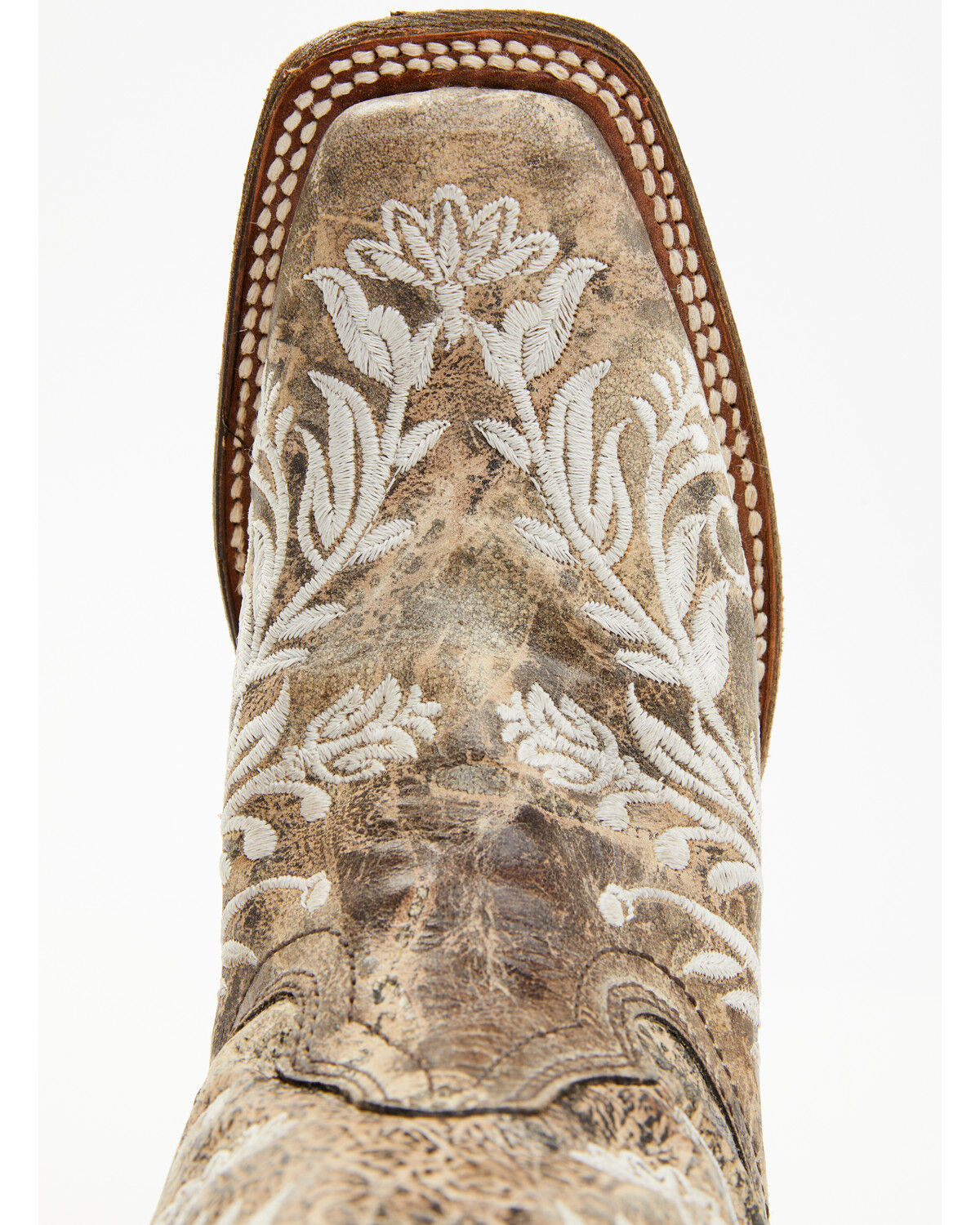 Image #7 - Corral Women's Blacklight Western Boots - Square Toe, Brown, hi-res