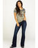 Idyllwind Women's Dark Wash Whiskey Debbie Stretch Bootcut Jeans, Blue, hi-res