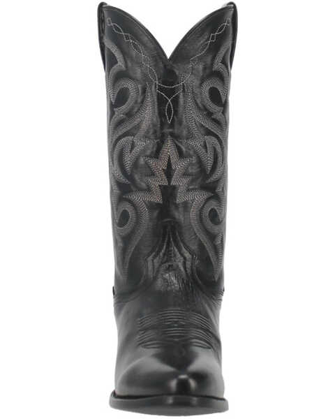 Image #4 - Dan Post Men's Mignon Western Boots - Medium Toe, Black, hi-res