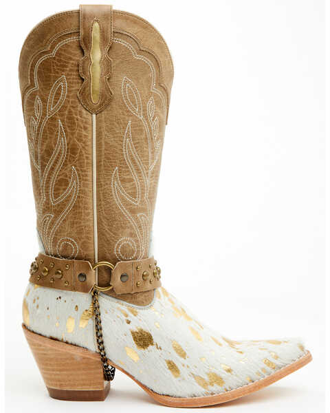 Image #2 - Idyllwind Women's Tamara Western Boots - Snip Toe , Tan, hi-res