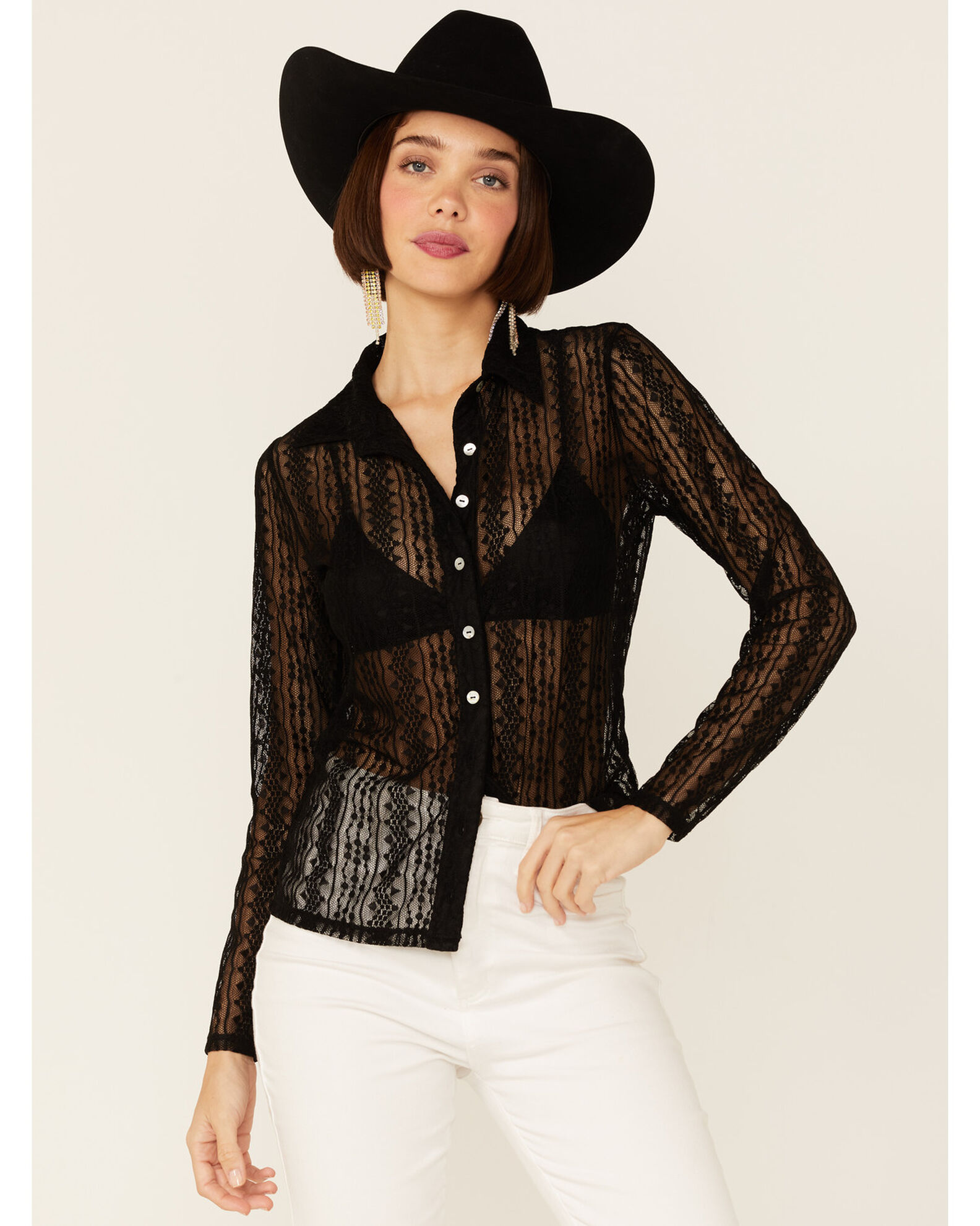 Sheer long discount sleeve undershirt