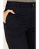 Image #2 - Dickies Women's Mid Rise Skinny Stretch Twill Work Pants, Navy, hi-res