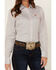 Image #3 - Cinch Women's Striped Long Sleeve Button-Down Western Shirt, Multi, hi-res