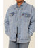 Levi's Boys' Light Wash Denim Button Down Trucker Jacket , Light Blue, hi-res