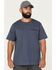 Image #1 - Lucky Brand Workwear Men's Core Logo Short Sleeve T-Shirt, Navy, hi-res