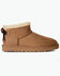 Image #2 - UGG Women's Ultra Mini Bailey Bow, Chestnut, hi-res