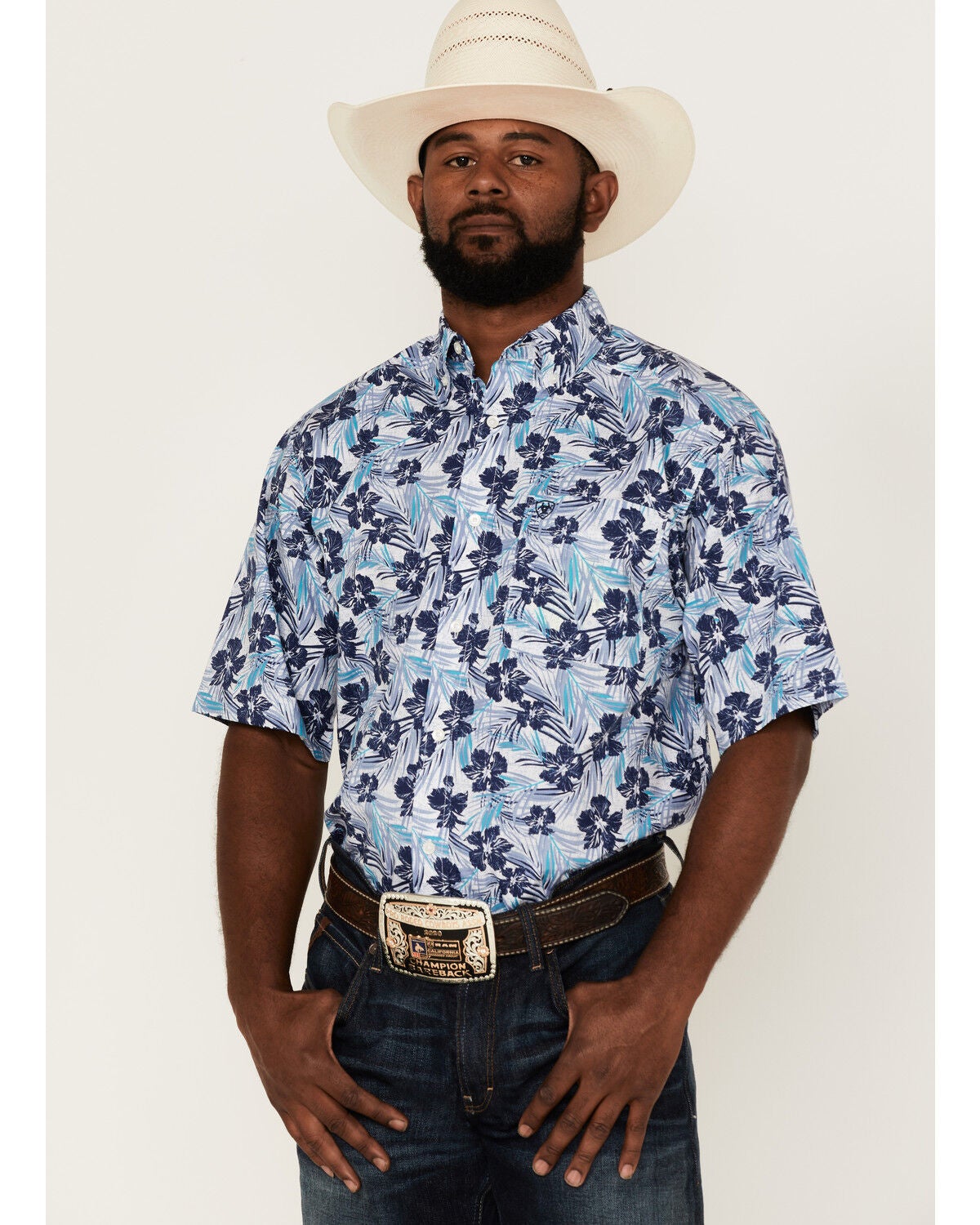 mens short sleeve ariat shirts
