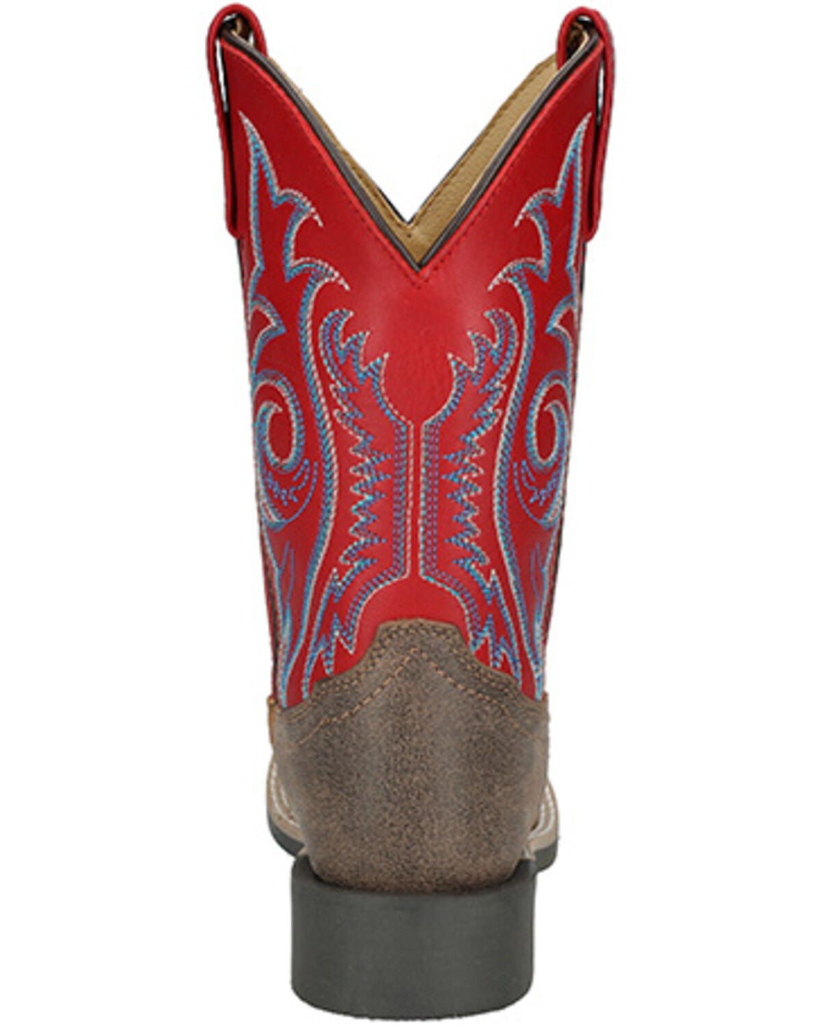 Image #5 - Smoky Mountain Little Boys' Barrett Western Boots - Broad Square Toe, Tan, hi-res