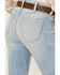 Image #4 - Ariat Women's Jimena Light Wash Perfect Rise Flare Stretch Denim Jeans, Light Wash, hi-res
