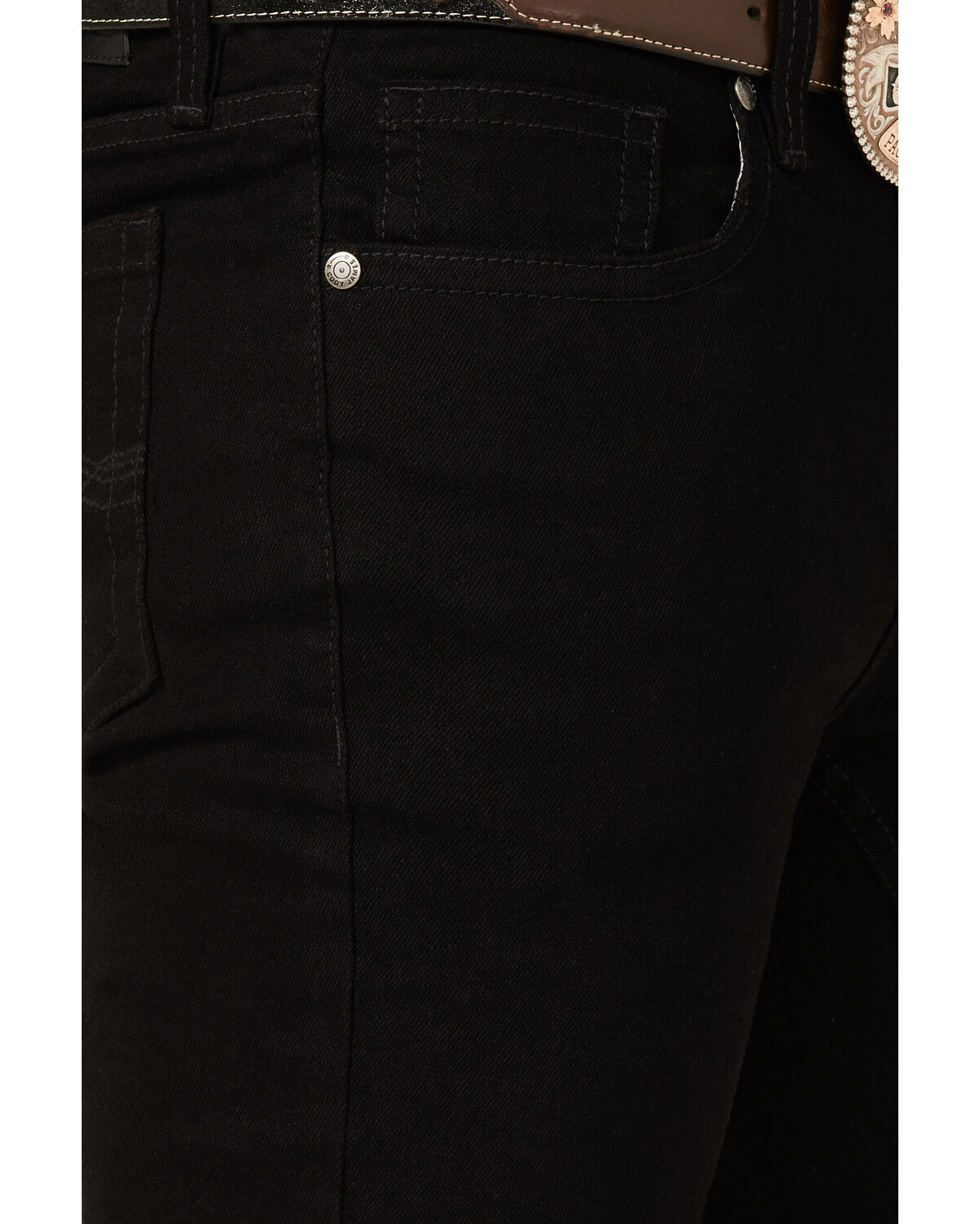 Image #2 - Cody James Men's Night Rider Black Wash Slim Bootcut Stretch Denim Jeans - Tall, Black, hi-res