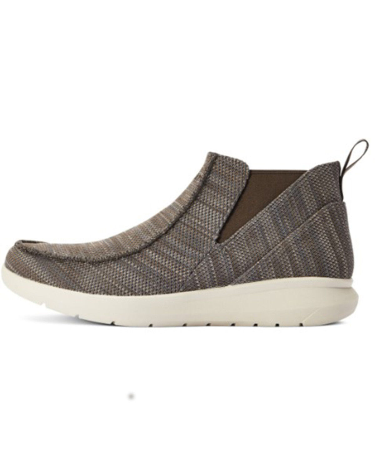 Image #2 - Ariat Men's Hilo Midway Western Shoe - Moc Round Toe, Brown, hi-res