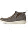 Image #2 - Ariat Men's Hilo Midway Western Shoe - Moc Round Toe, Brown, hi-res