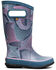 Image #2 - Bogs Girls' Abstract Shapes Rain Boots - Round Toe, Indigo, hi-res