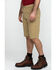 Carhartt Men's Khaki Rugged Flex 13" Rigby Work Shorts , Beige/khaki, hi-res