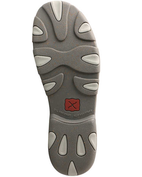 Image #6 - Twisted X Men's Chukka Driving Shoes - Moc Toe, Grey, hi-res