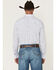 Image #4 - Wrangler X Cody Johnson Men's Checkered Print Long Sleeve Button-Down Western Shirt, White, hi-res