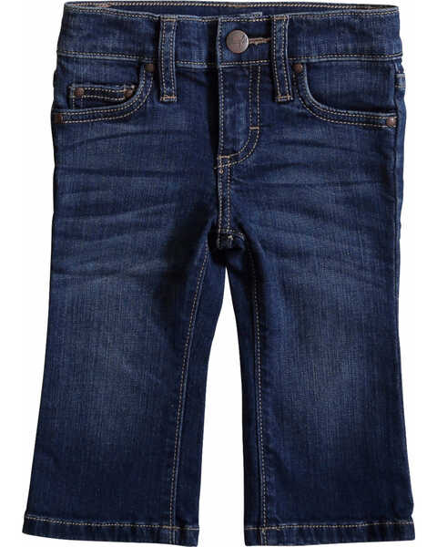 Image #2 - Wrangler Toddler Girls' Western 5 Pocket Skinny Jeans , Blue, hi-res