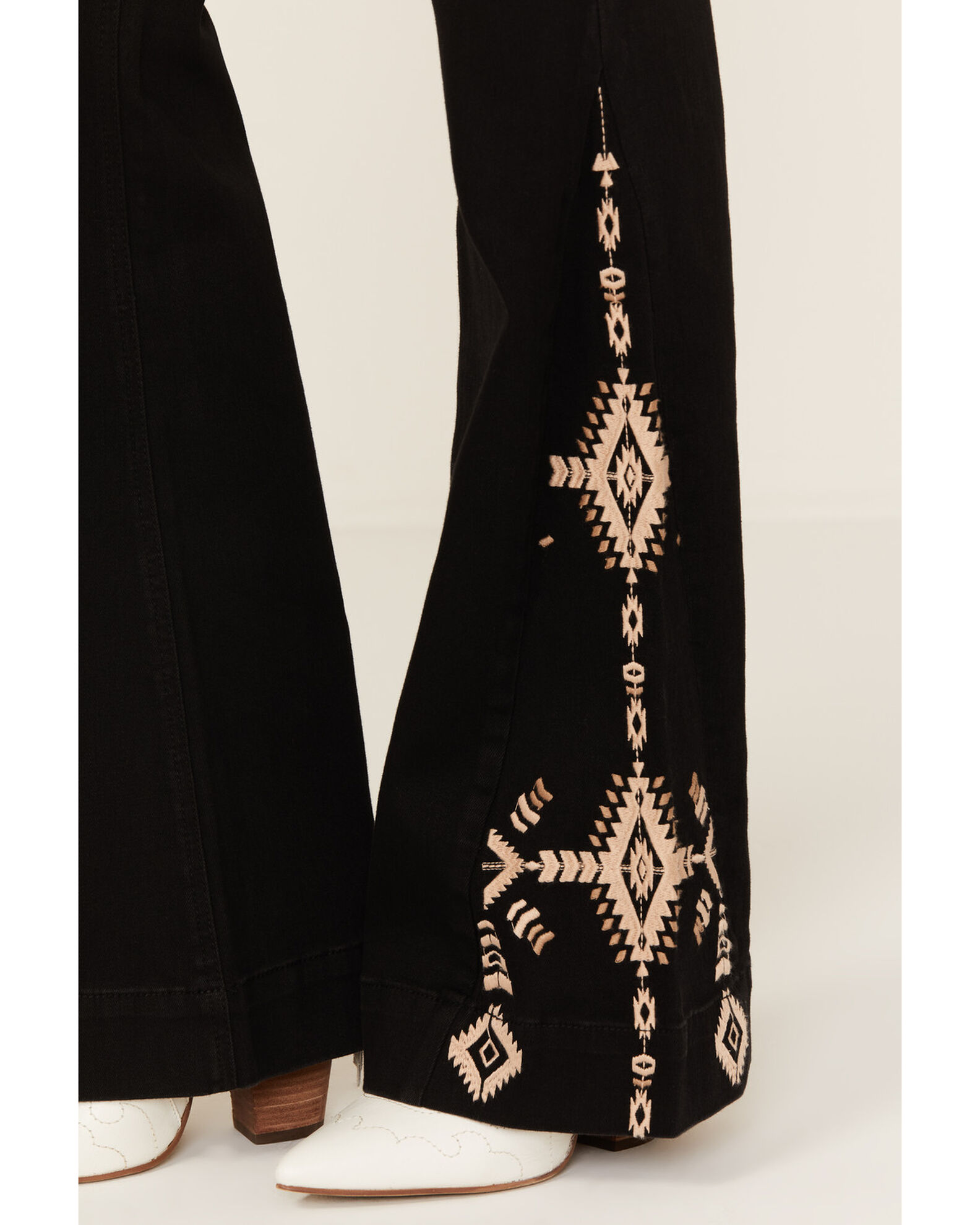 Product Name: Hooey by Rock & Roll Denim Women's Mid Rise Stretch Trousers