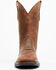 Image #4 - Cody James Men's Summit Lite Performance Western Boots - Broad Square Toe, Caramel, hi-res