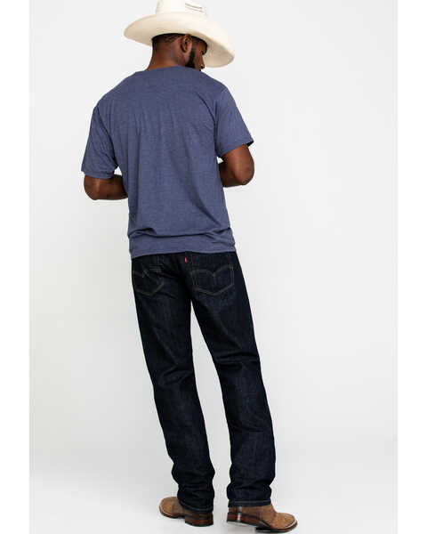 Image #5 - Levi's Men's 559 Tumbled Rigid Relaxed Straight Leg Jeans , Blue, hi-res