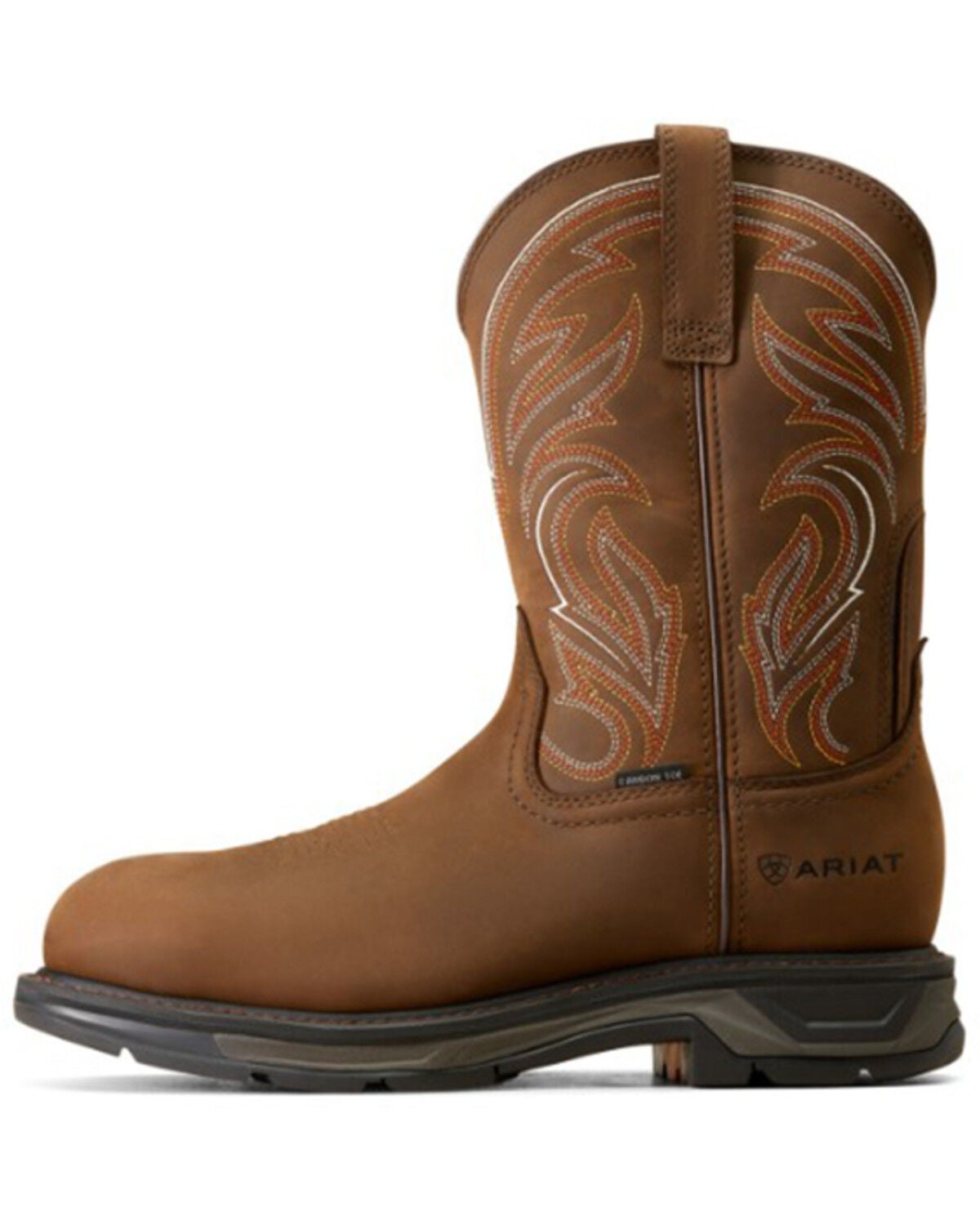 Image #2 - Ariat Men's WorkHog&reg; XT Distressed Work Boots - Carbon Toe, Brown, hi-res
