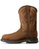 Image #2 - Ariat Men's WorkHog&reg; XT Distressed Work Boots - Carbon Toe, Brown, hi-res
