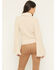 Image #4 - Shyanne Women's Bell Sleeve Marled Sweater, Oatmeal, hi-res