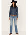 Image #3 - Wrangler Retro Women's Mid Rise Medium Wash Paige Bootcut Jeans, Medium Wash, hi-res
