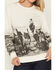 Image #3 - Wrangler Retro Women's Running Horses Graphic Crewneck, White, hi-res