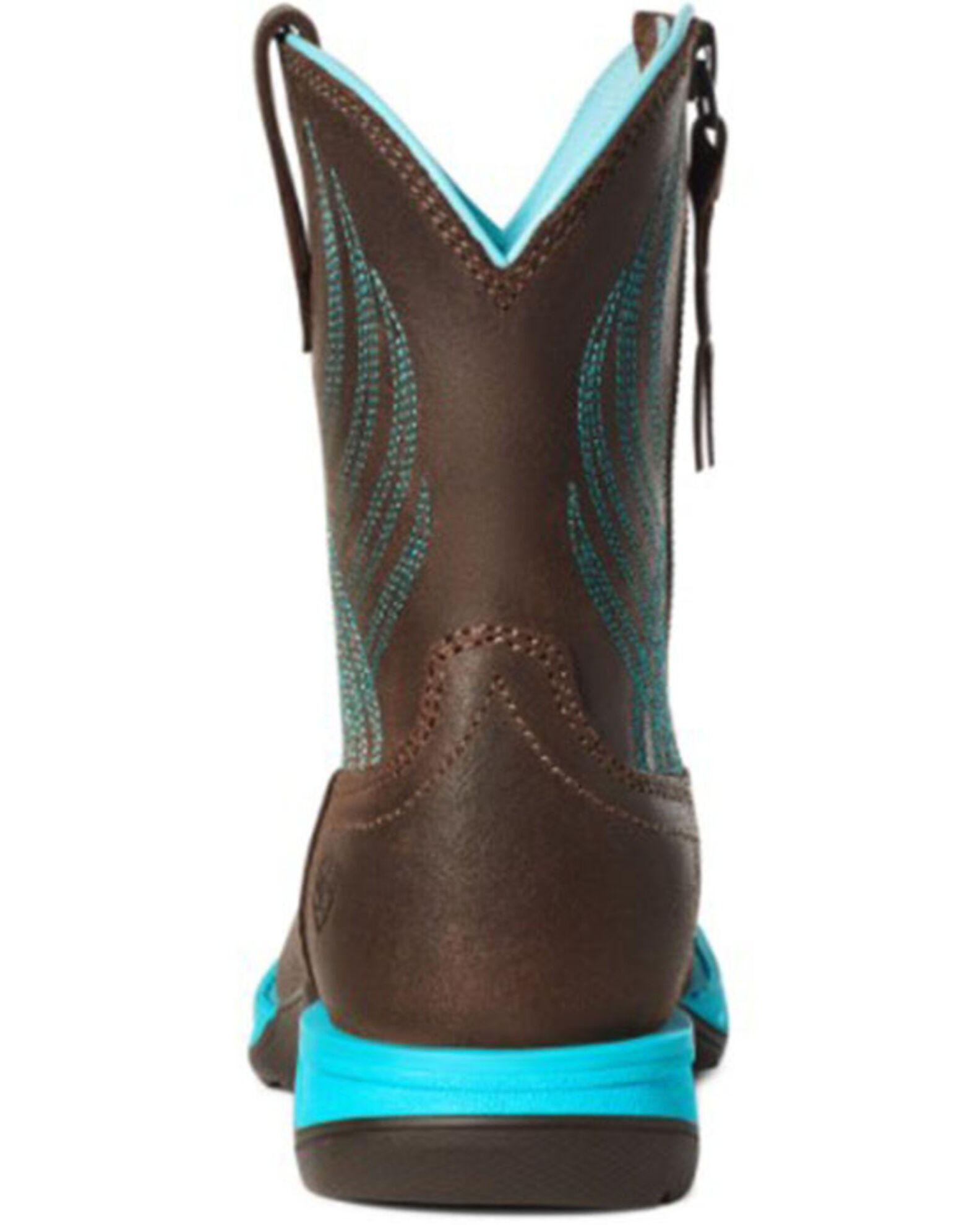 Image #3 - Ariat Boys' Anthem Java Western Boots - Square Toe, Dark Brown, hi-res
