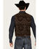 Image #4 - Cody James Men's Dakota Jaquard Southwestern Button-Down Vest, Dark Brown, hi-res