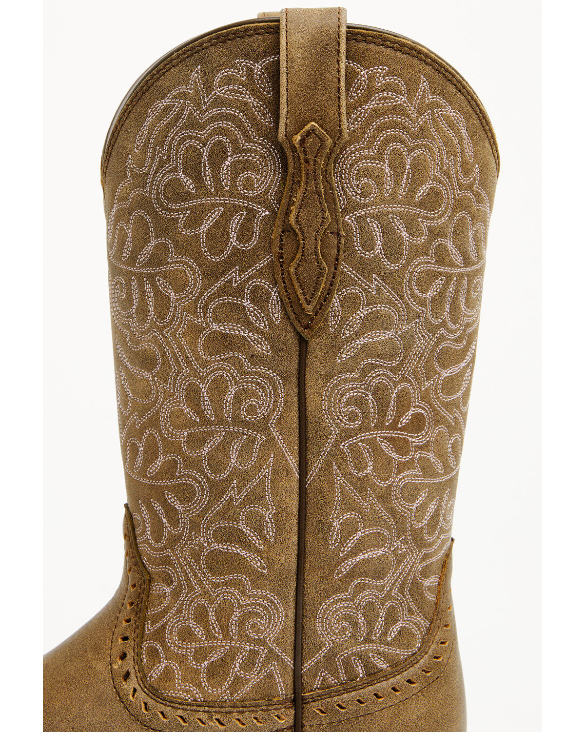 Image #6 - Ariat Women's Round Up Remuda Western Boots - Broad Square Toe, Sand, hi-res