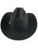 Image #3 - Bailey Wichita 2X Felt Cowboy Hat, Black, hi-res