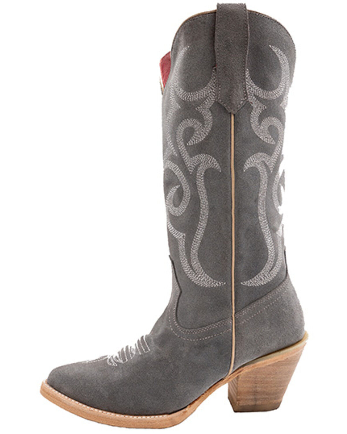 Image #3 - Ferrini Women's Quinn Western Boots - Round Toe, Grey, hi-res