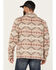 Image #4 - Rock & Roll Denim Men's Southwestern Zip Jacket, Tan, hi-res
