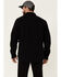 Image #4 - Dakota Grizzly Men's Solid Major Long Sleeve Button Down Western Flannel Shirt, Black, hi-res