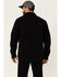Image #4 - Dakota Grizzly Men's Solid Major Long Sleeve Button Down Western Flannel Shirt , Black, hi-res
