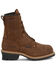 Image #2 - Carolina Men's Waterproof Insulated Logger Boots - Soft Toe, Brown, hi-res